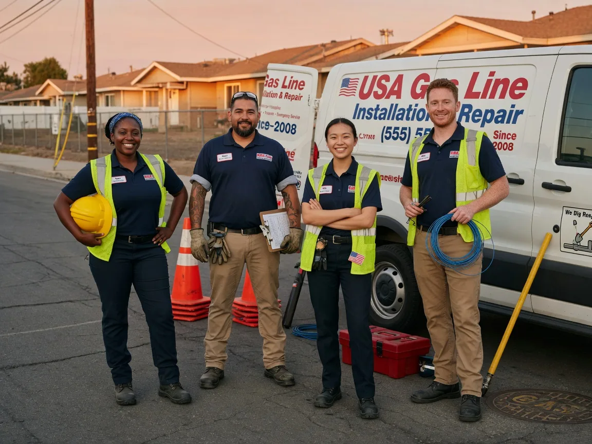 Gas Line Installation company in Rosalia, WA